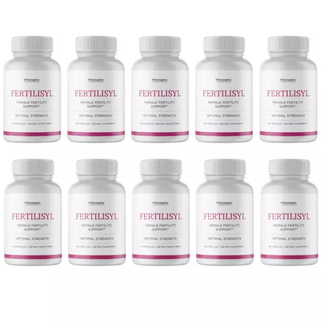 Fertilisyl Female Fertility Support 10 Bottles 600 Capsules