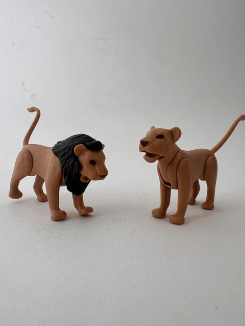 Playmobil - barrière zoo 3252 - lot de 4