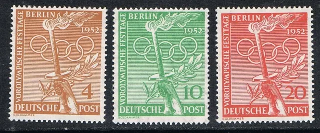 Berlin Mi: 88 - 90 ** , Postfrisch **