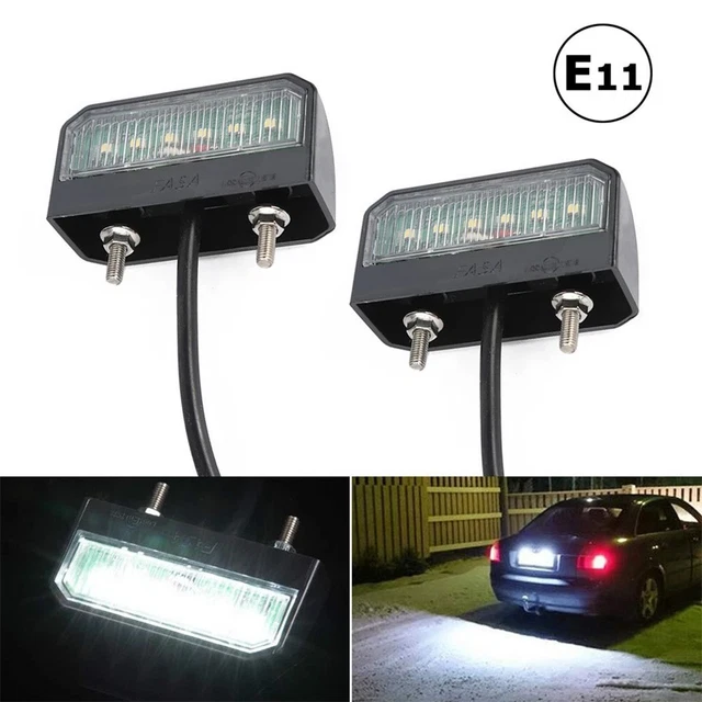 2x NTY ELP-BM-000 Éclairage LED Plaque D'Immatriculation