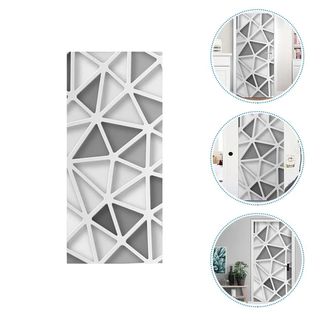 Adesivo 3D Per Porte E Pareti - Scale A Chiocciola Bianche, 85x215cm, PVC Rimovibile E Impermeabile - Foto 6