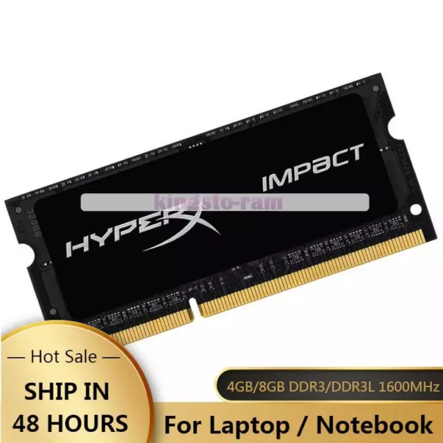 HyperX 16GB 8 GB 4GB DDR3/DDR3L Laptop Speicher PC3-12800 1600MHz SO-DIMM 204pin