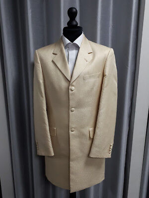 Men's & Boys Gold Scroll Edwardian, Ideal for Weddings, Prom, Fancy Dress.
