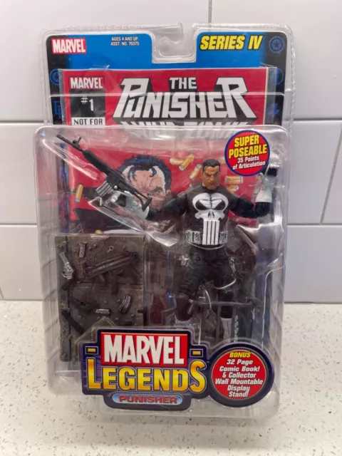 Marvel Legends Punisher War Zone Toy Biz series IV