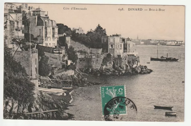 DINARD - Ille et Vilaine - CPA 35 - le Bric à Brac - carte 1900