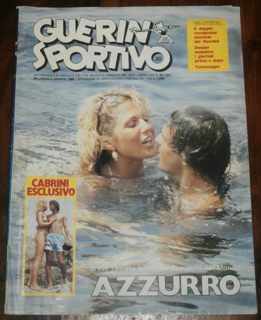 Guerin Sportivo N°42 1978 - Cabrini, Cruijff, Film Mondial - Magazine Foot Vintage Italie