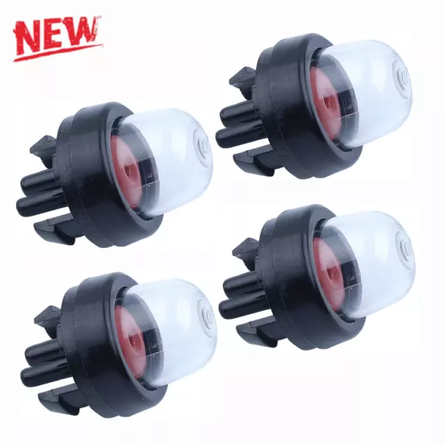 4X Bubble Primer Bulb Pump For Homelite Husqvarna Poulan Chainsaw Trimmer Blower