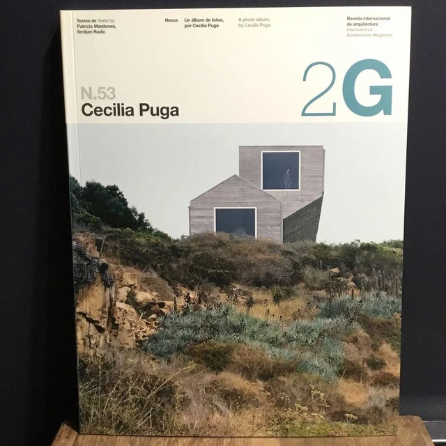 【希少】 2G ／ N.53 Cecilia Puga 2G/N.53 CECILIA PUGA Architecture Design Magazine From Japan
