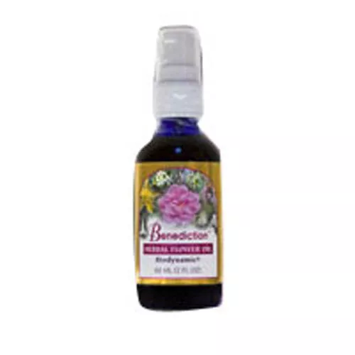 Benediction Oil Pump Top 2 oz By Flower Essence Services