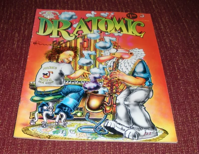 Dr Atomic #3 Adult Underground Comix Last Gasp 1975 Larry S Todd