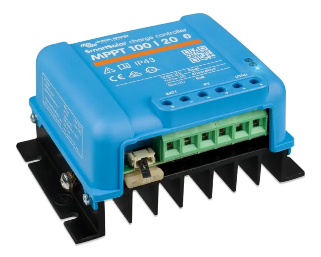 Control de carga Victron Energy BlueSolar MPPT 100/20 12V/24V/48V con Bluetooth
