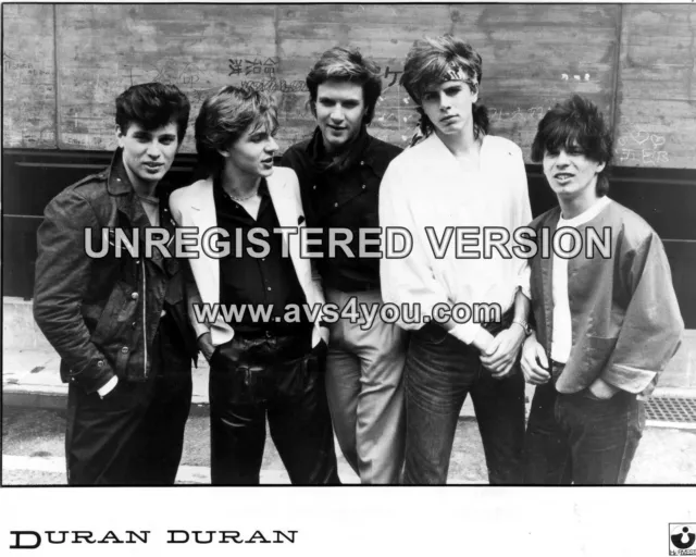 Duran Duran 10" x 8" Photograph no 75