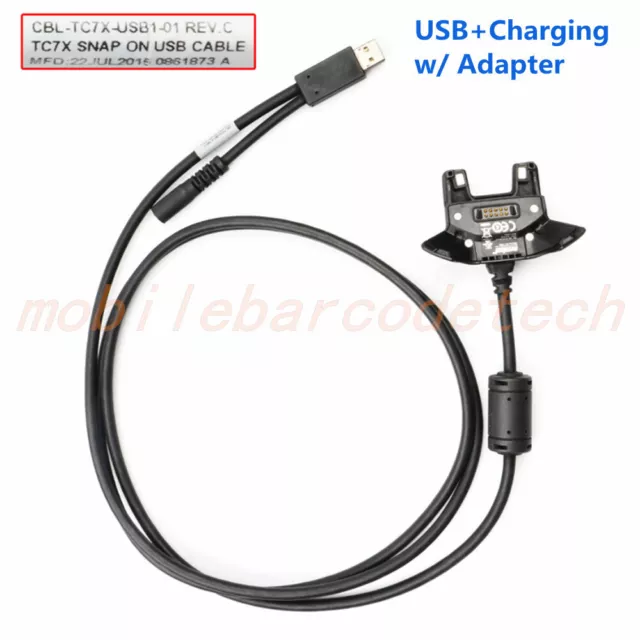 USB Charger Cable for Zebra Motorola Symbol TC70X TC70 TC75 CBL-TC7X-USB1-01