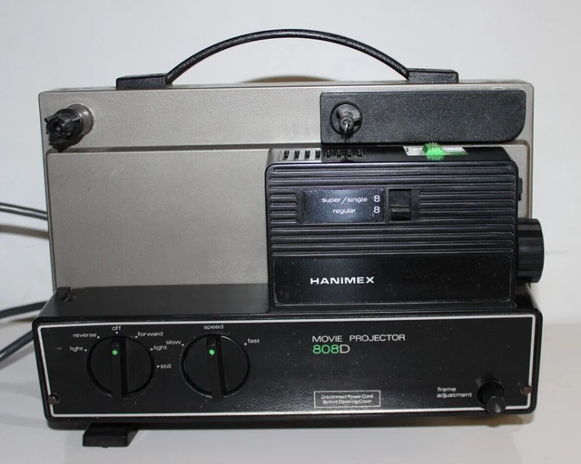 Hanimex Movie Projector 808D.  Working