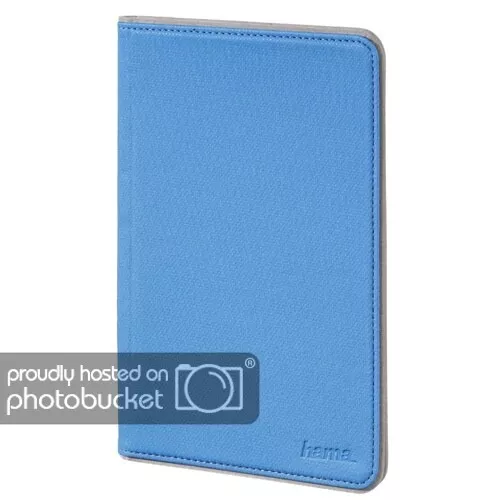 Hama Hülle und Aufsteller für Tablet PC bis 10,1 Zoll, Blau, Universal Portfolio