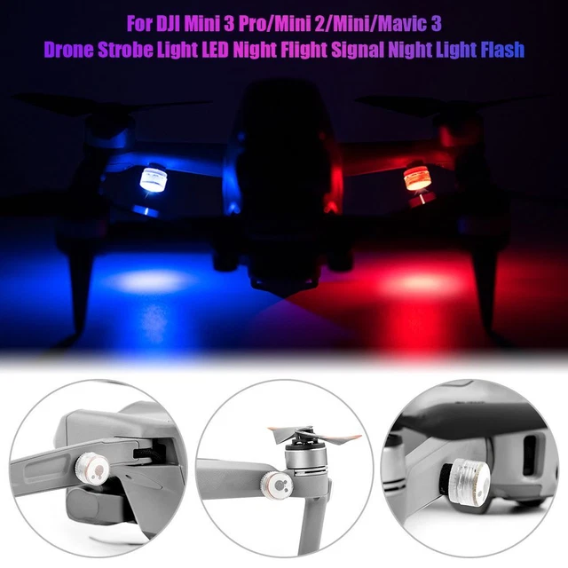 2/Mini/Mavic 3 Lumière de nuit Mignal For DJI Mini 3 Pro/Mini 2/Mini/Mavic 3