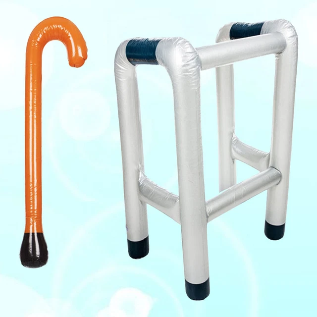 2 piezas Marco para caminar Soplado Marco de habitación Vestido Fiesta Disfraz Suministros para fiesta