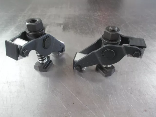 Set of 2 New Gibraltar 5/8" T-Slot Steel Strapping Clamp with 4 Revolving Heads