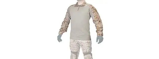 Lancer Tactical Gen 2 Combat Shirt (Desert Digital/XS)  25673