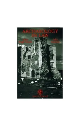 Archaeology in Law by Harwood, Richard 0421503408 FREE Shipping