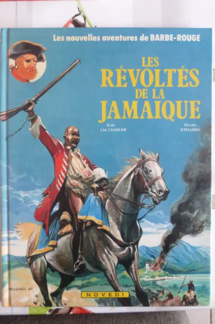 BD barbe rouge n°25 les révoltés de la jamaique EO 1987 TBE pellerin charlier