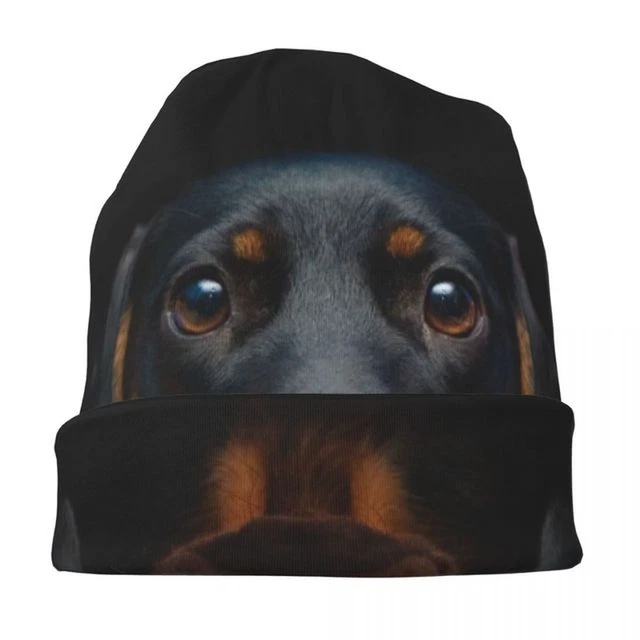 Dachshund Caps Sausage Dog Animal Skullies Beanies Unisex Adult Hats Bonnet Hats