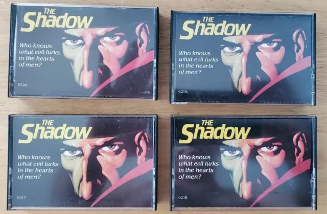 The Shadow Orson Wells Cassette Tapes Radio Show Story 1937 to 1954