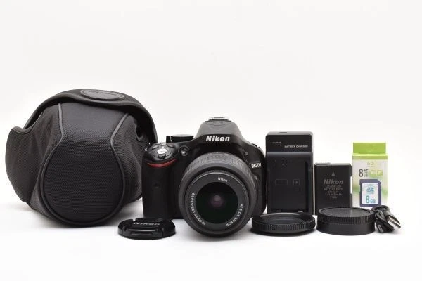 NIKON D5200 18-55 VR Lens Kit w/ 110 shots 111023 $430.78