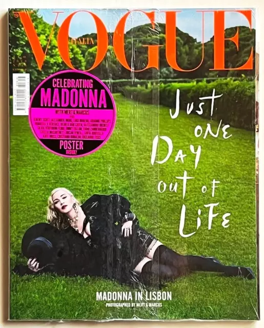 MADONNA VOGUE ITALIA Cover #2 Magazine 2018 Mert & Marcus Photo shoot ...