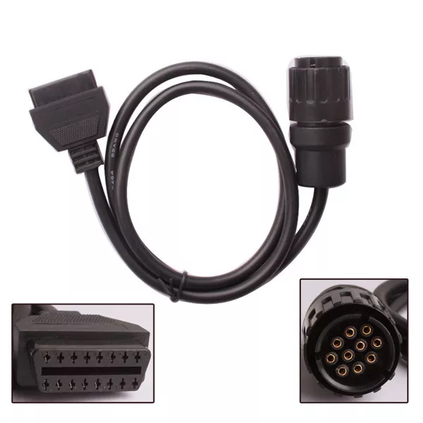 Cable Adaptador De OBD-2 De 10 Pin BMW Motocicleta Diagnose-Stecker