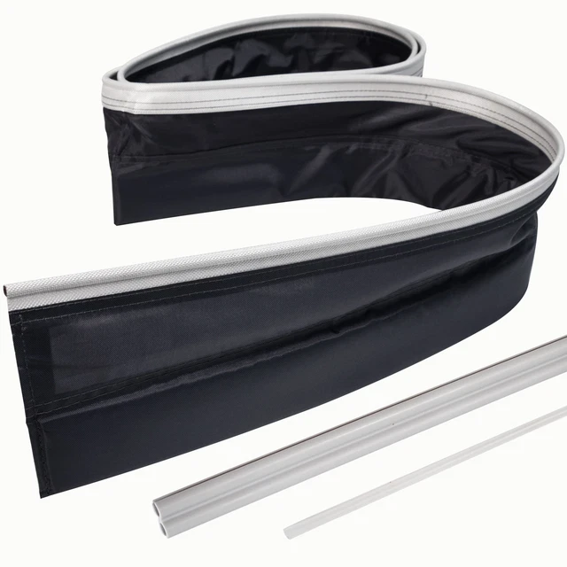 Keder Vorzeltschiene Wohnmobil 4x1m - Aluminium C-Kanal Für Markisen 6-8mm