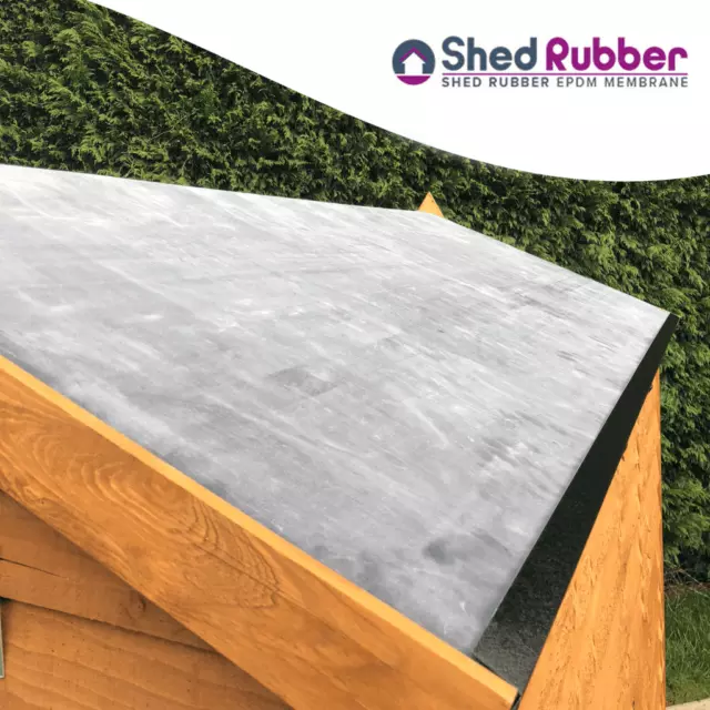 EPDM Rubber Roofing Kit Complete For Shed Roofs All Sizes Available 50 Year Life 3