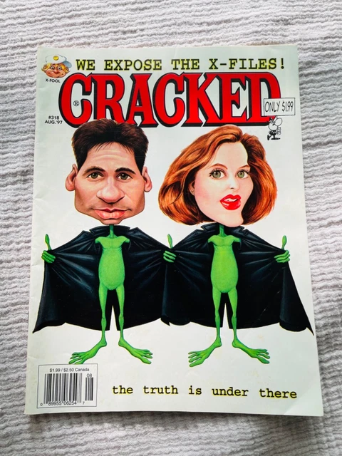 Lot of 8 X-Files Comics (Cracked Magazine, Part 1 and 2 of Firebird, etc)