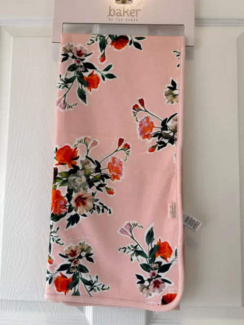 BNWT 🎀 TED BAKER 🎀 girls baby blanket heart newborn gift floral designer