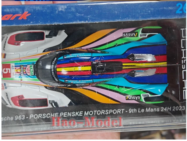 Spark 1:43 Porsche 962C #2 24h LeMans 1987 Larrauri, Pareja-Mayo, Schäfer S5509 modèle voiture