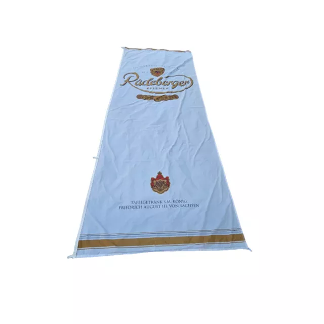 Radeberger Bier Fahne Banner 3,70x1,50 m Hiss Flagge Bar Deko Werbung Pils