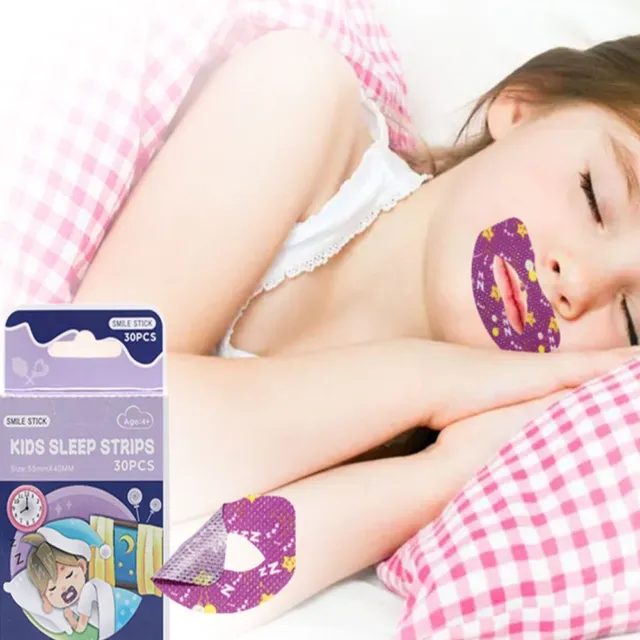 Ruban de fermeture de bouche Respiration Aide au sommeil Anti ronflement