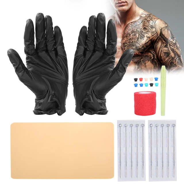 7RL Manual Tattoo Pen Set Hand Poke And Stick Tattoo Kit Tattoo NeedlesTattoo