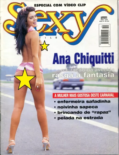 Sexy Brazil Magazine Playboy Revista Sexy Brasil Special Edition Ana Chiquitti