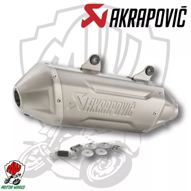 Silencieux En Titane AKRAPOVIC Slip-On Line KTM 450 Exc-F Six Days 2024