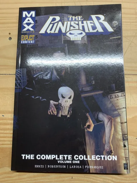 Punisher Max Complete Collection Vol. 1 by Garth Ennis ~ gory action!