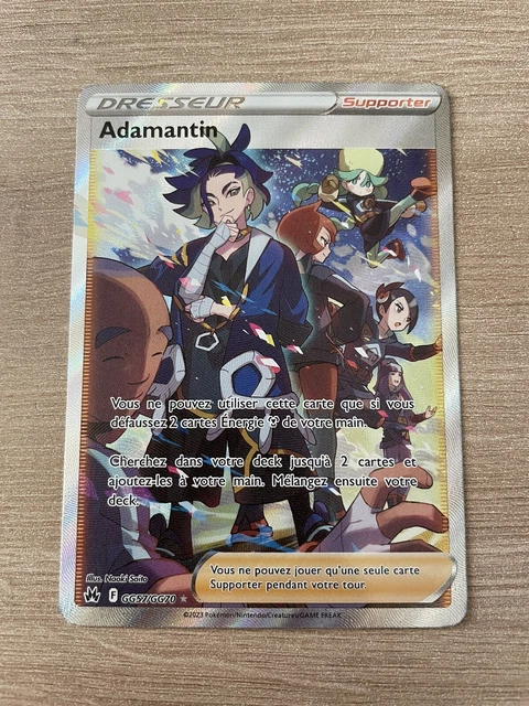 Carte Pokemon Adamantin GG57/GG70 EB12.5 Zénith Suprême FR Neuf