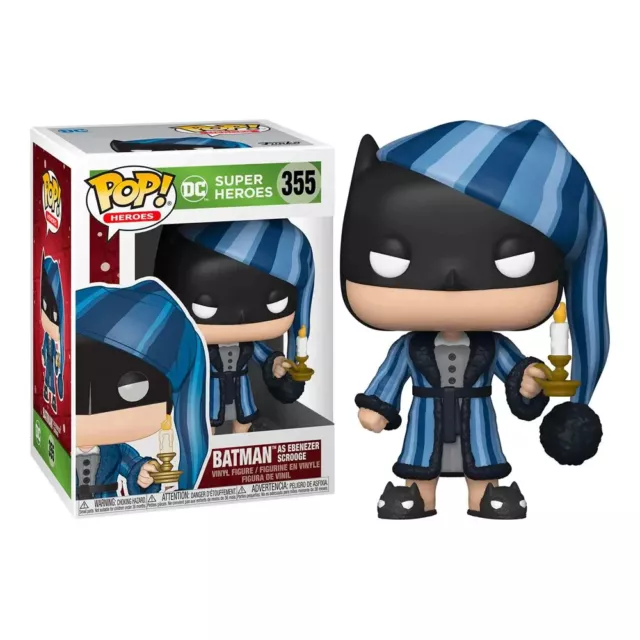 Funko Pop! DC Heroes: DC Holiday - Batman as Scrooge #355 with Pop! Protector