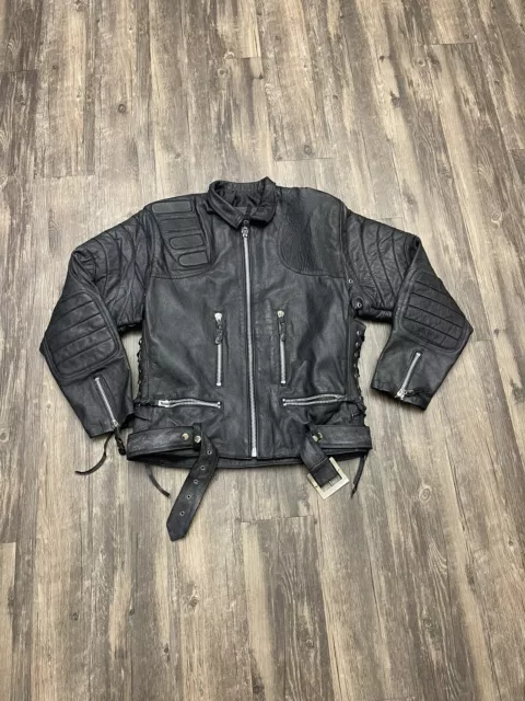 Vintage Terminator 3 Rise of the Machines Leather Black Jacket Small 625/1000