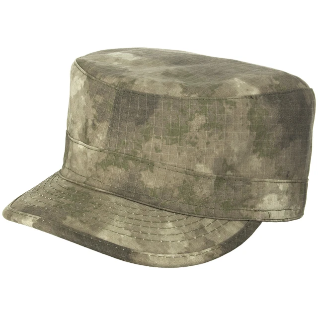 MFH Homme – Chapeau Bush GI Ripstop En Coton Noir, Style Américain, Aérations Latérales, Tailles S à XL