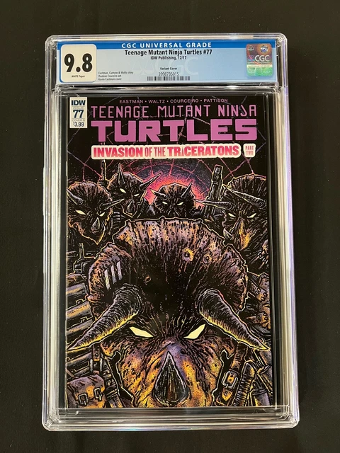 Teenage Mutant Ninja Turtles #77 CGC 9.8 (2017) - Kevin Eastman Variant Cover