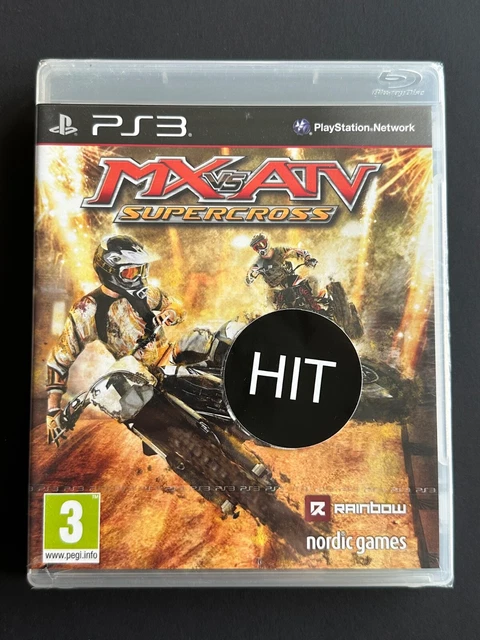 MX Vs ATV Supercross PS3 – Complet, Très Bon État – Jeu De Course PlayStation 3
