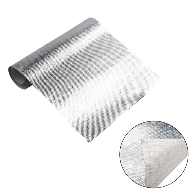 Pratica Pellicola Protettiva Calore Auto Tappetino Parte Argento Accessori 1,4mm Spessore