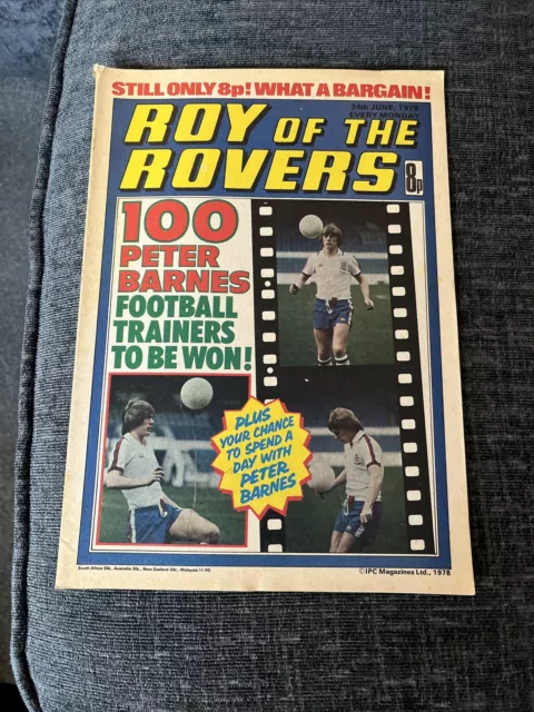 Roy Of The Rovers Comic - 24 June 1978