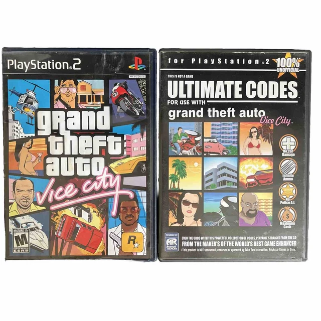GRAND THEFT AUTO Vice City Sony PlayStation 2 2003 Bundle